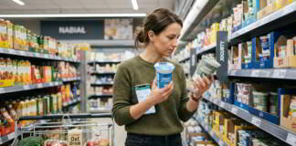 Smart shopper porównuje markę producencką z marką własną w polskim dyskoncie - analiza zachowań konsumentów na rynku FMCG.